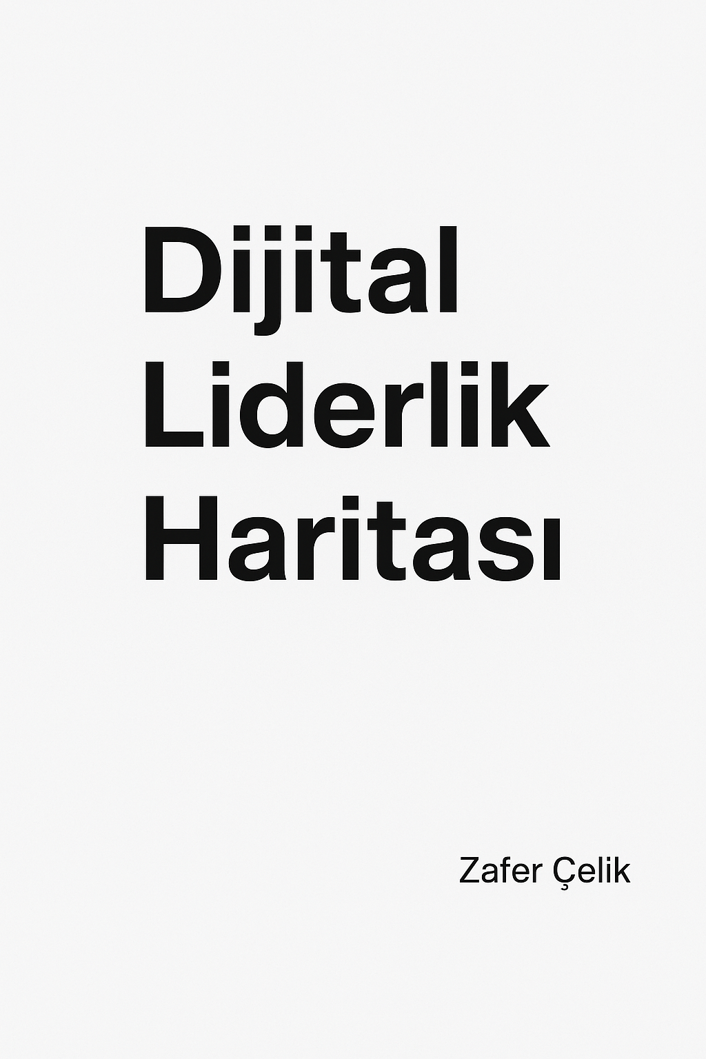 Dijital Liderlik Haritası Kapak